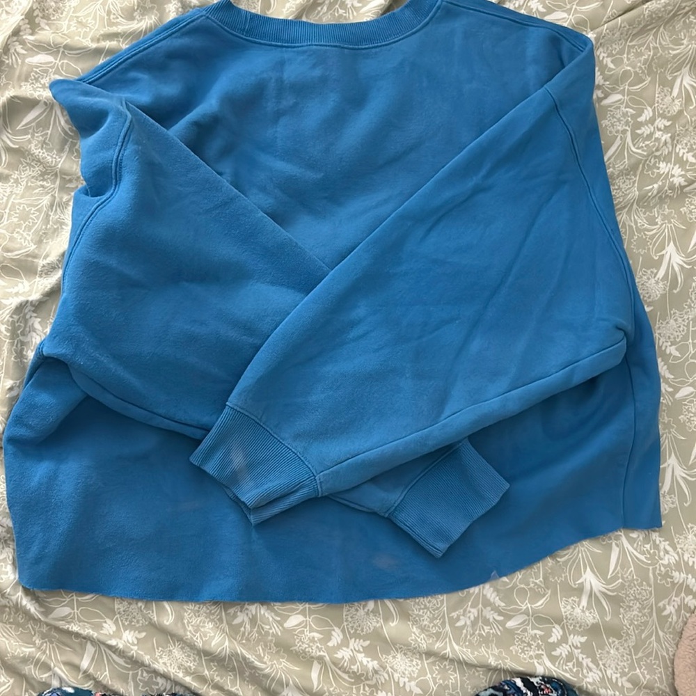 Blue crewneck